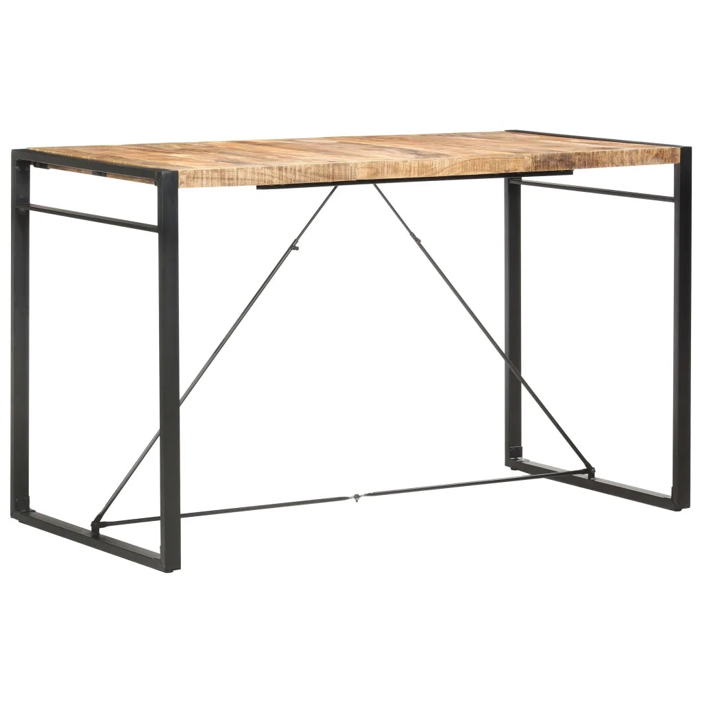 Tavolo da Bar 180x90x110cm in Legno Massello di Mango cod mxl 58882