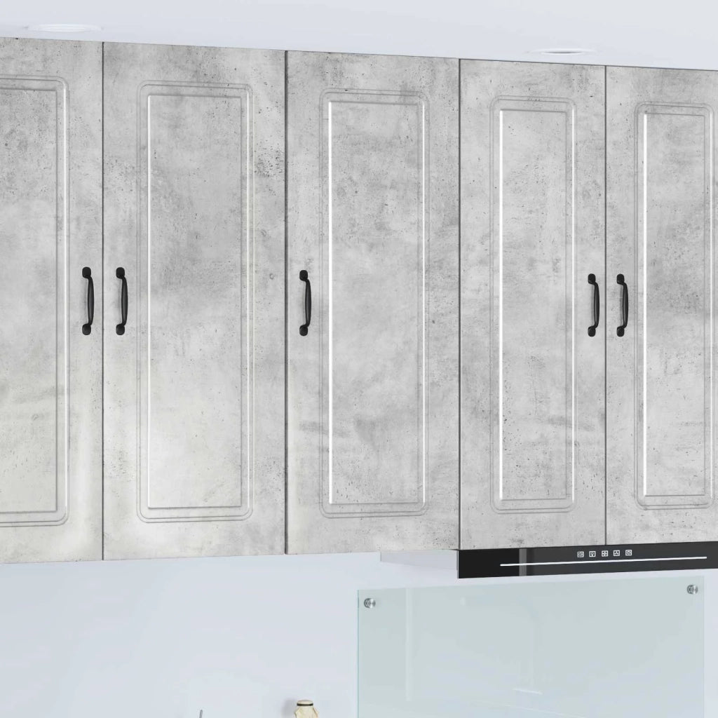 Pannello lavastoviglie Kalmar Grigio cemento 40 x 31 x 100 cm