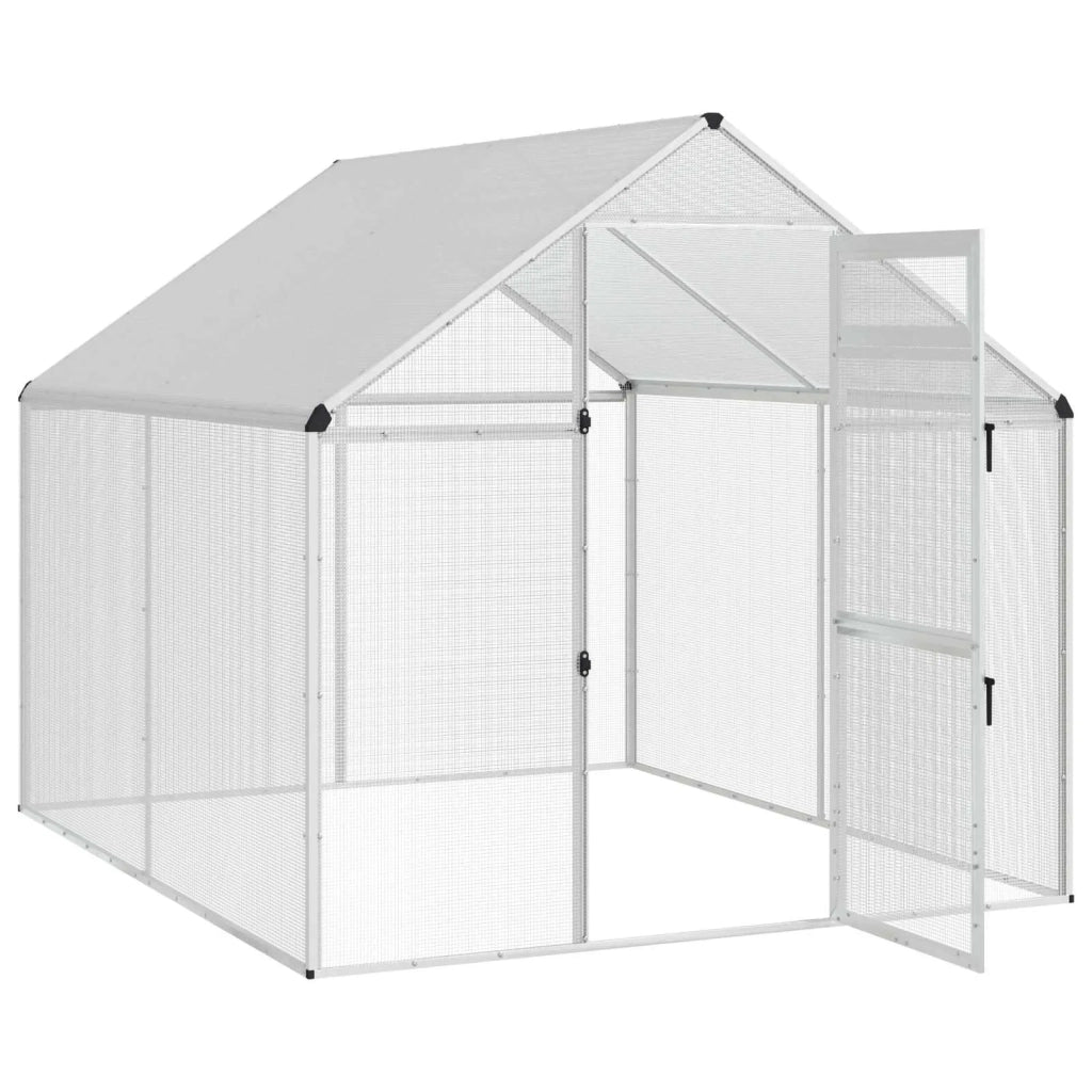 Gabbia per uccelli Argento 181,5 x 221 x 173,5 cm CFW1851136