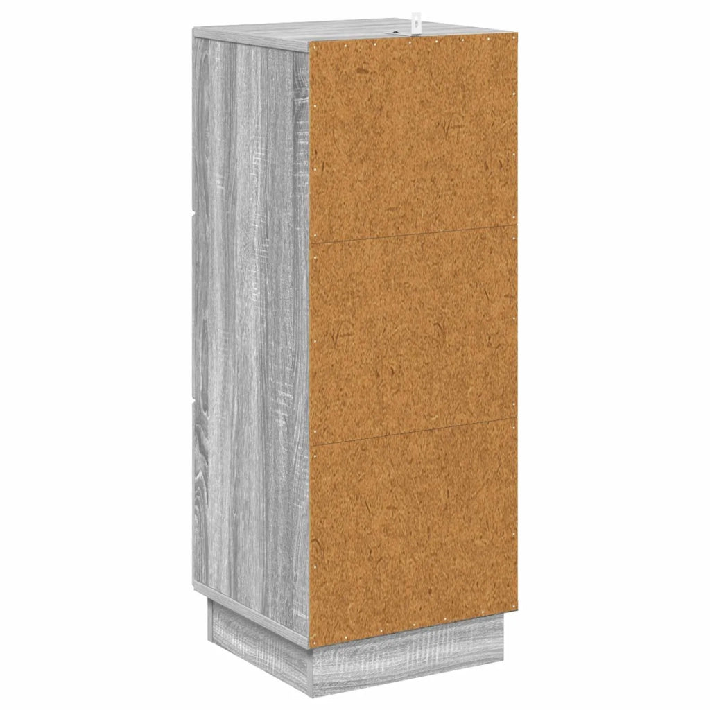Mobile con Cassetti Grigio Sonoma 33 x 34,5 x 87 cm 895311
