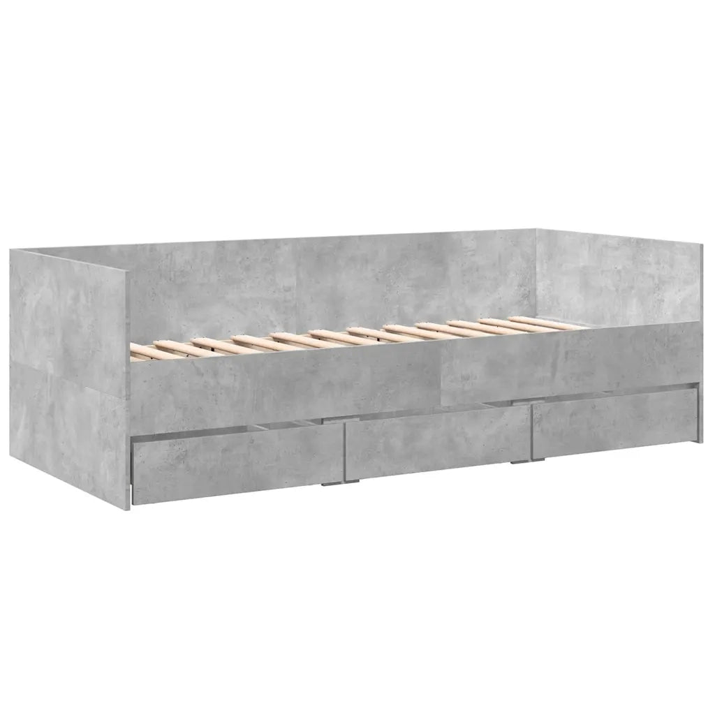Divano Letto con Cassetti senza Materasso-Sofa Letto-Daybed 90x200 cm 698246
