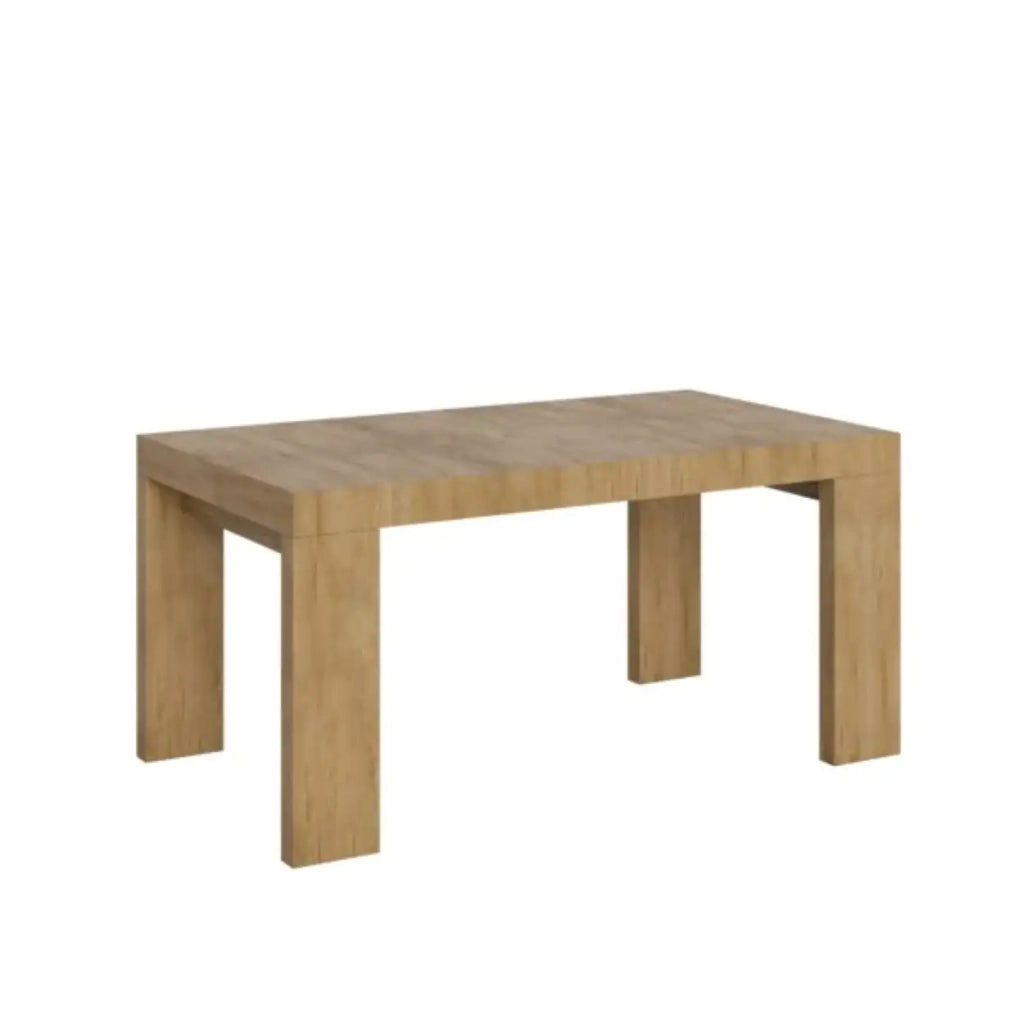 Tavolo allungabile 160/264x90 cm Roxell colore quercia natura