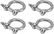 Anello D con Grappolo di Rame - Qualità Elevata - Acciaio Inossidabile - Grappolo a Viti - Adatto per Barche e Uso Domestico