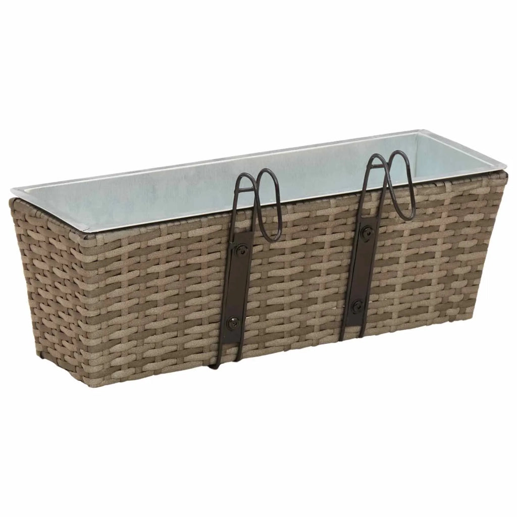 Ringhiera 2 pz 50 x 17 x 17 cm Metallo CFW5994416
