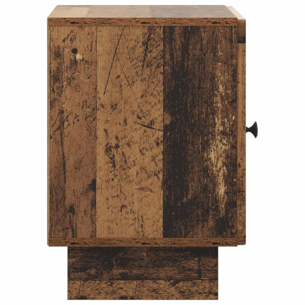 Armadio da Notte 2 pcs Legno antico 43 x 34,5 x 50 cm 893892