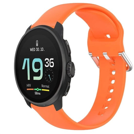 Cinturino per orologio in silicone - Resistente all'usura - 45 mm - Adattabile - Cinturino di ricambio per Suunto Race S - Adatto per attività sportive - Resisten...