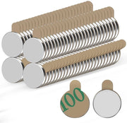 100 pezzi di magneti neodimio extra forti, magneti mini 8x1mm stessi, magneti stessi forti, magneti stessi piccoli, magneti per whiteboard, frigorifero, foto, hobby
