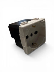 Presa WiFii Smart Bivalente Bipasso Schuko 16A Bianca Compatibile con Bticino Matix