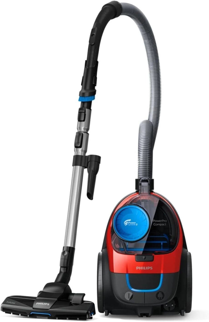 Philips FC9330-09 PowerPro Compact Aspirapolvere senza sacco PowerCyclone 5 1,5 L 650W 79 dB colore Rosso