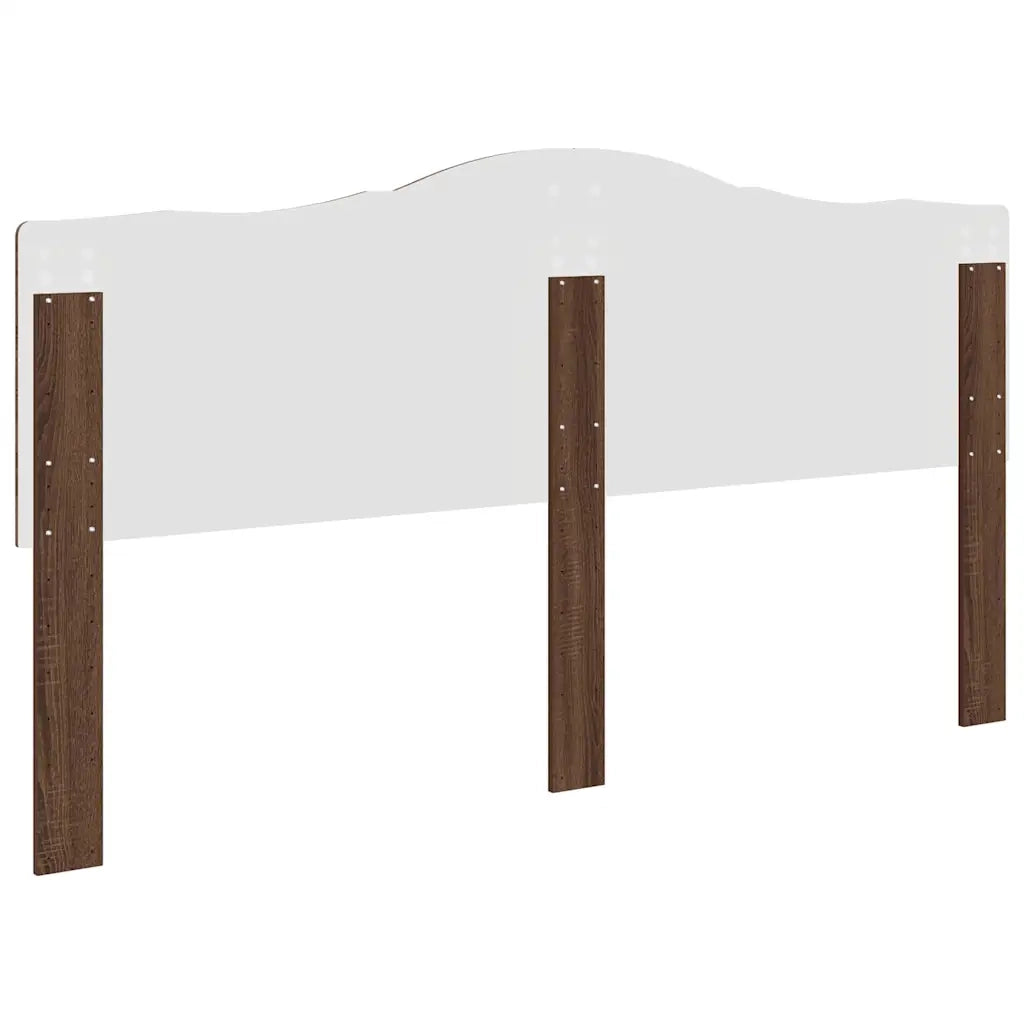 Testiera-Testata-Testiera Decorativa Rovere Marrone 200 cm Legno multistrato 712833