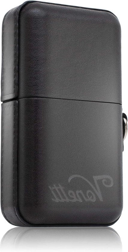 Casella di Blocco RFID Premium Elegante per Chiavi Smart Car Key - Keyless Go - Contenitore di Cassetta di Credito Crypto - Box in Latta Faraday (nero)