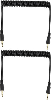 Cavo audio aux 25mm - estensore audio stereo 3 poli - camcorder camera - telecomando cuffie - 90 cm - maschio a maschio .