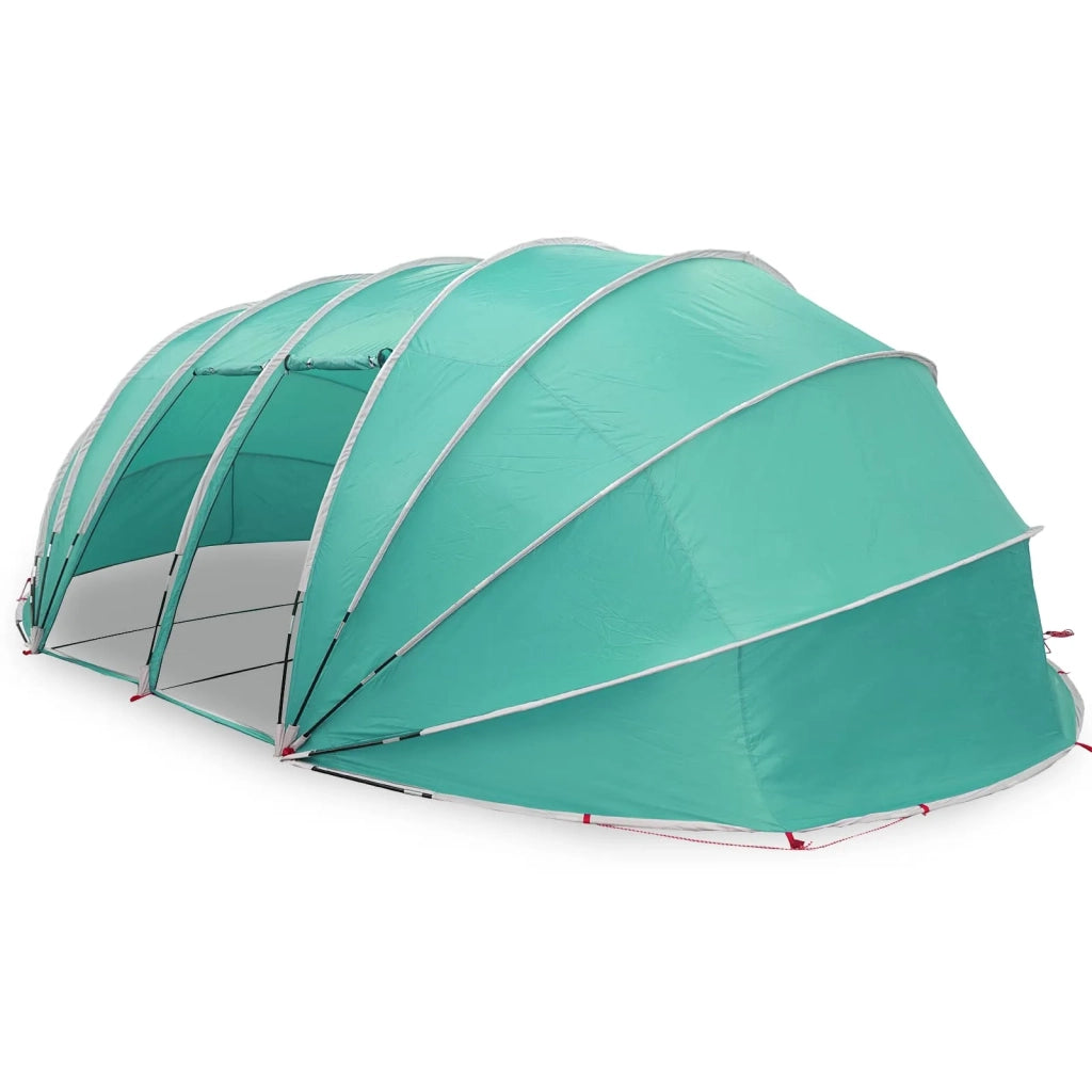 Tenda da piscina a cupola Blu 640 x 432 x 205 cm