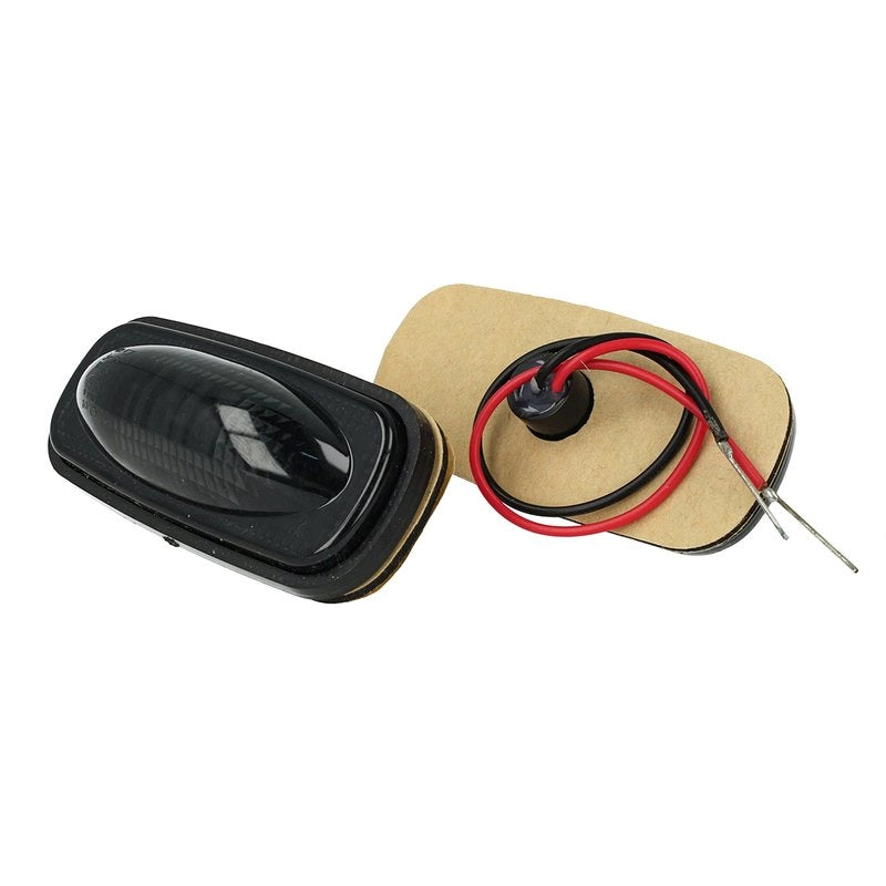 Kit Luci Fanali Fume Bianco Freddo 24V 12V Luce Ingombro Cortesia Targa Cupola Cappa Del Camion Bus Barca