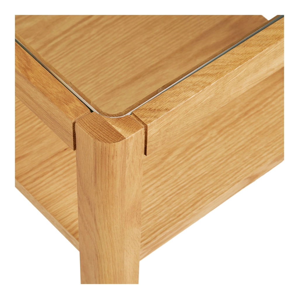 Tavolino Lourmarin, Marrone, Legno, 40x40x45 cm