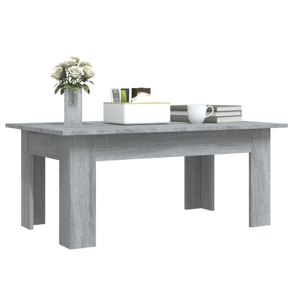 Tavolino da Salotto Grigio Sonoma 100x60x42cm Legno Multistrato 815427