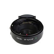 Kipon AF Adattatore per Canon EF a Sony E con supporto