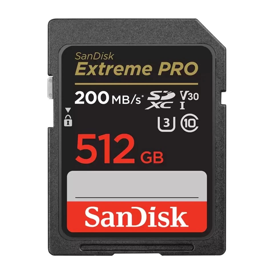 SanDisk Extreme PRO 512 GB SDXC Classe 10