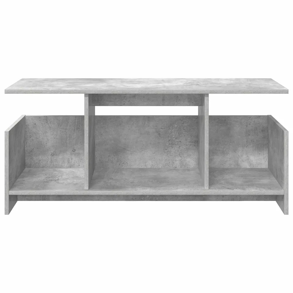 Supporto TV 102 x 35 x 45 cm Grigio cemento 890995