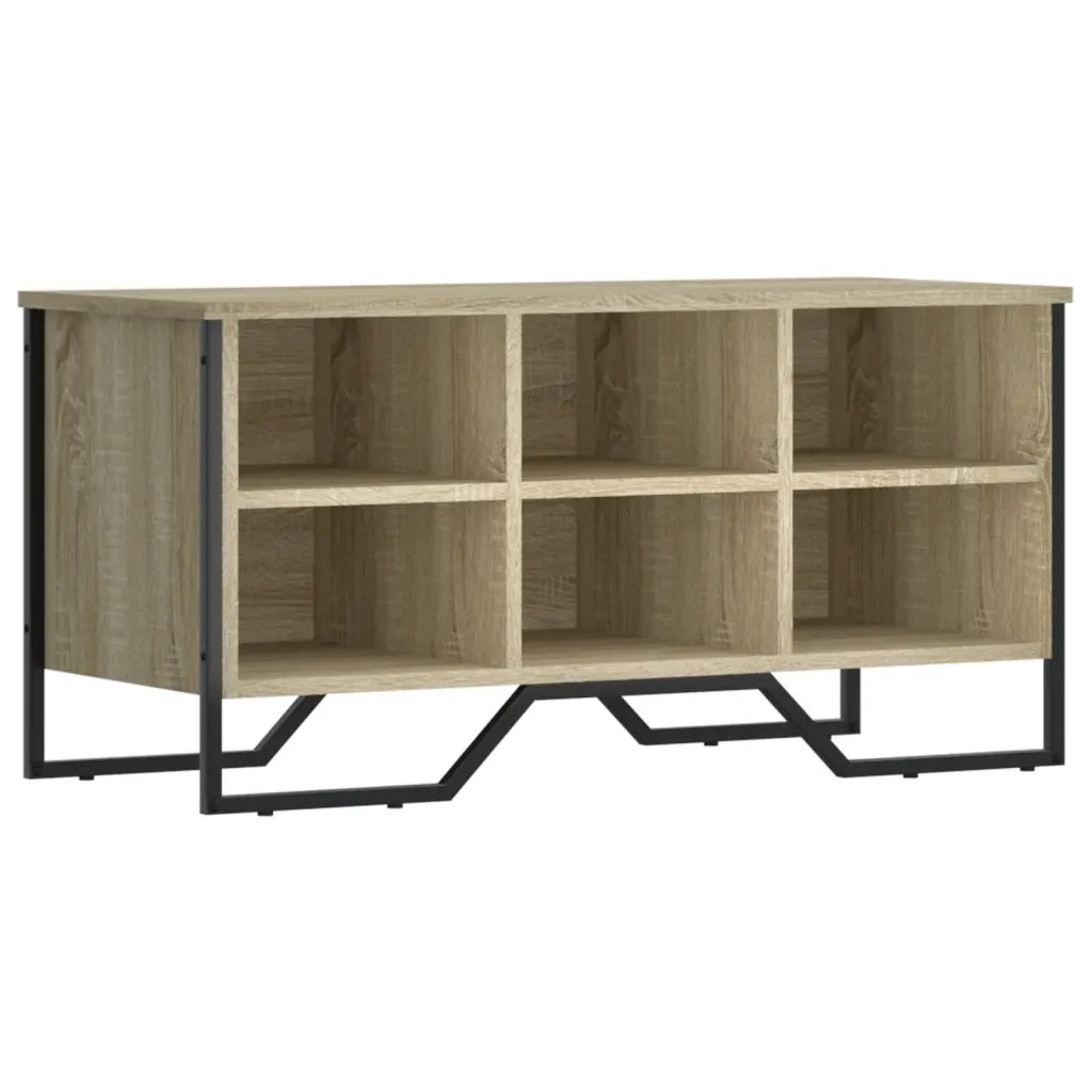 Scarpiera Rovere Sonoma 90x38x45,5 cm in Truciolato
