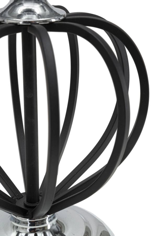 LAMPADA DA TAVOLO DARKY SILVER CM �28X44,5