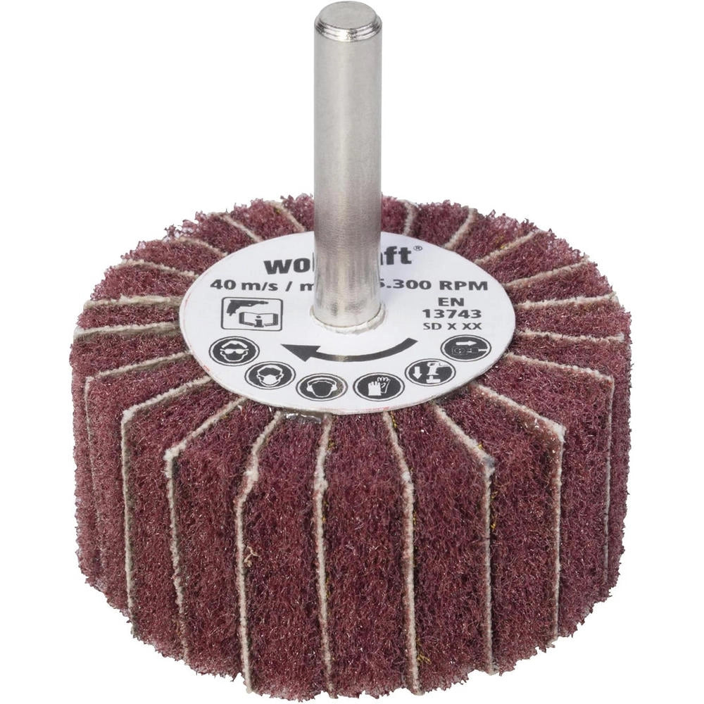 Mola a Lamelle Abrasiva 50 mm Wolfcraft per Trapano
