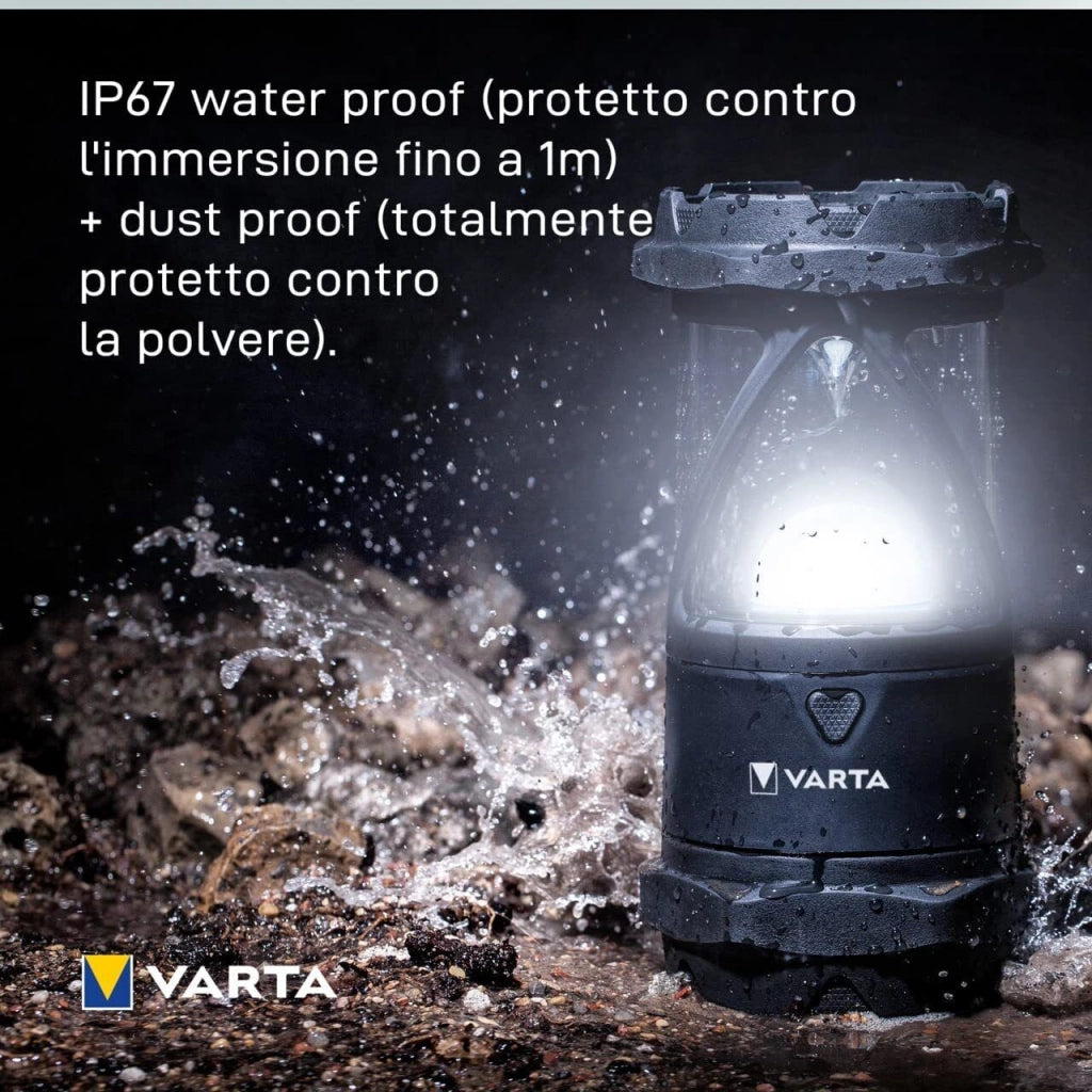 Varta INDESTRUCTIBLE L30 PRO Nero, Trasparente Torcia a mano LED