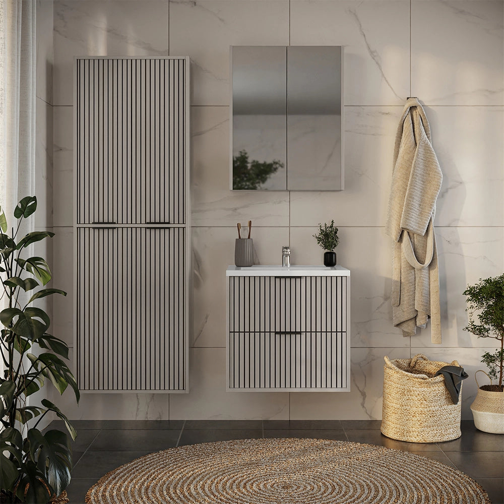 Vicco Set di mobili da bagno Cachemire 4 parti