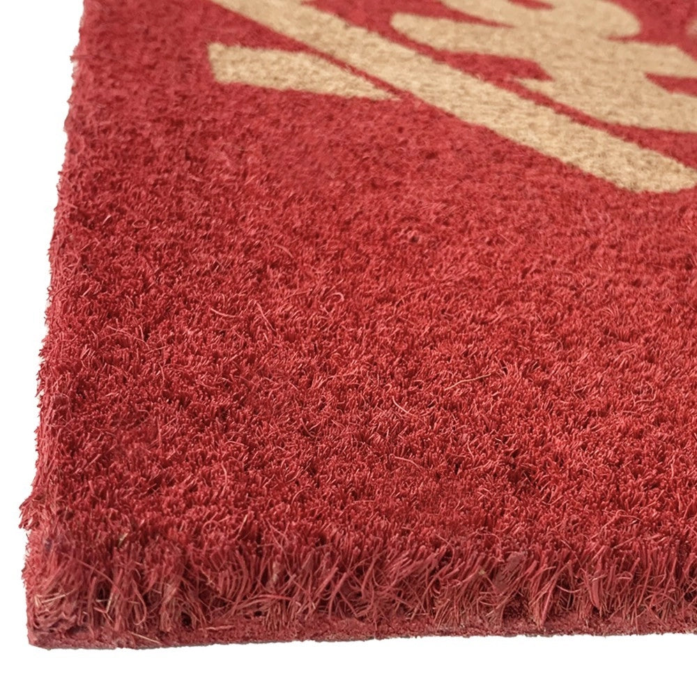 Zerbino Cocco Naturale Antiscivolo 25x75 cm Tappeto Casa Porta Ingresso Entrata Esterno - C