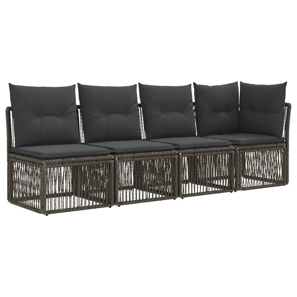 Set Divano da Giardino 7 pz 6-Numero di posti 3436793