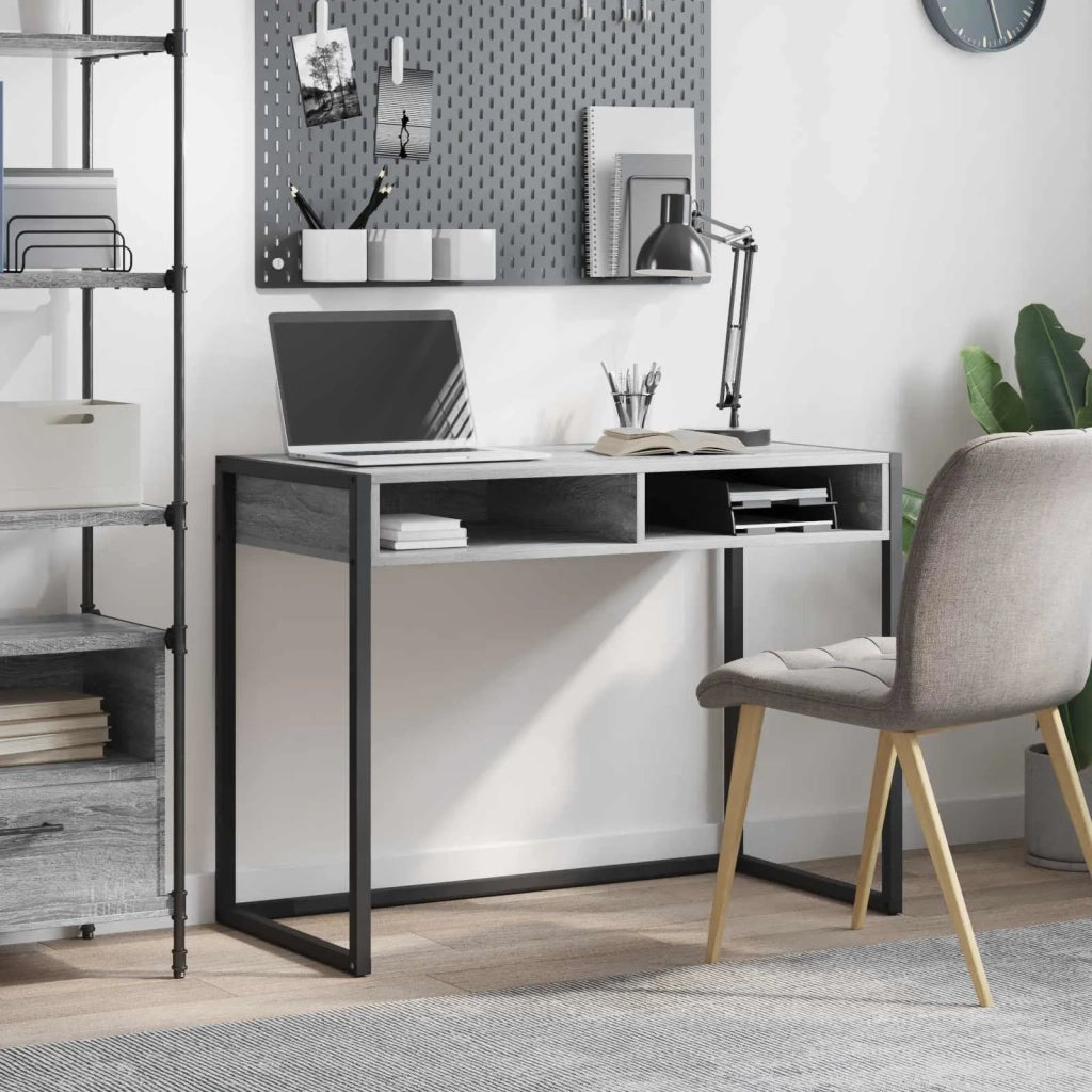 Scrivania Grigio Sonoma 100 x 50 x 75 cm Legno multistrato