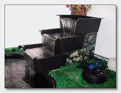 SunSun Vasca per cascata 75L - per ruscelli o cascate in laghetti ornamentali