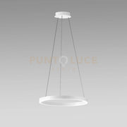 CRISEIDE S/G - LAMPADARIO A SOSPENSIONE BIANCA 1  LUCE LED 3000K 4300LM 80W DIMMERABILE