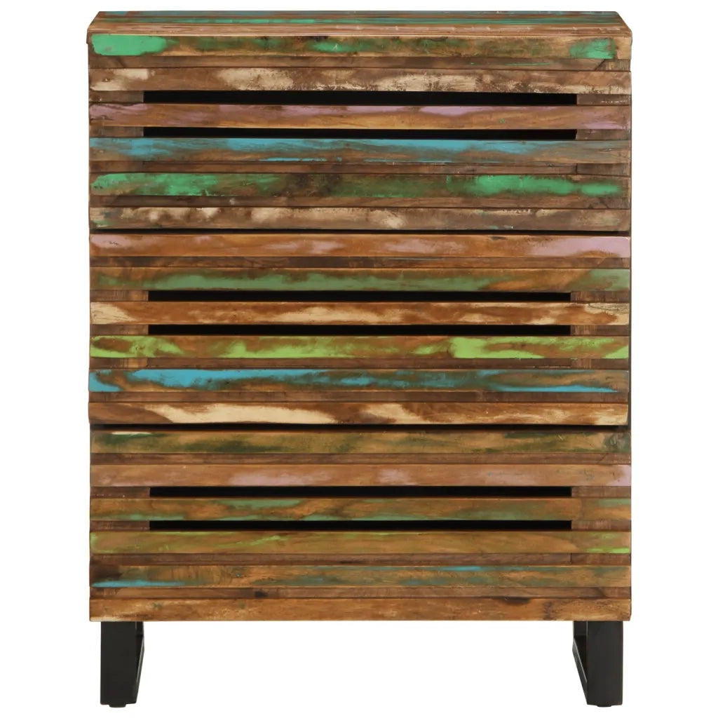 Credenza 60x34x75 cm in Legno Massello di Acacia 377455