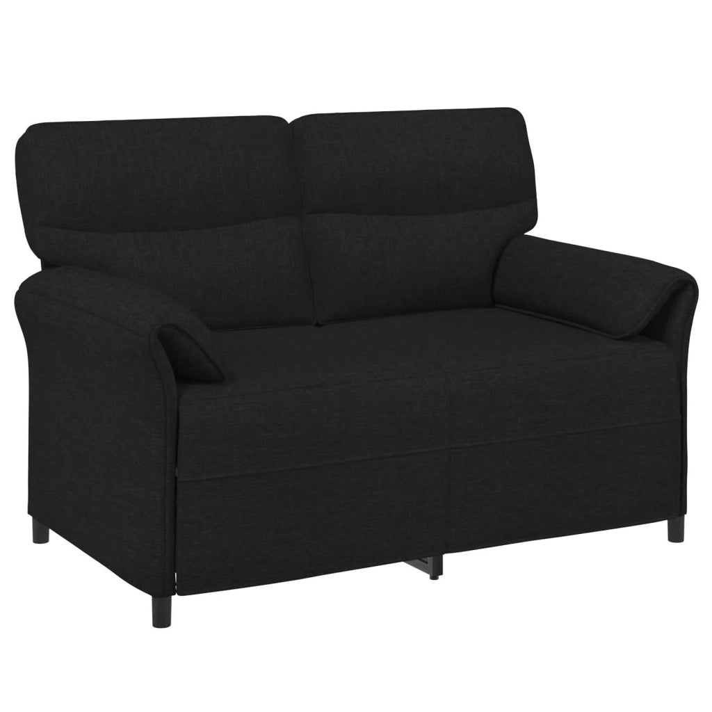 Set di divani 2 pz Nero Tessuto 3424845