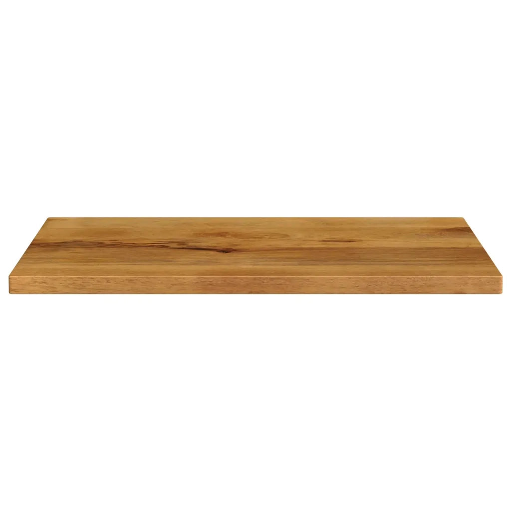 Piano per Tavolo 80x60x2,5 cm Rettangolare Legno Massello Mango
