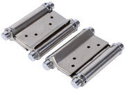 Scharnier 3 pollici - Doppio Azionamento - Placca di Riparazione Scharniere - Scharniere - Accessori per Mobili Cucina - In Acciaio Inossidabile, Resistente al Tempo - Scharniere di Porta