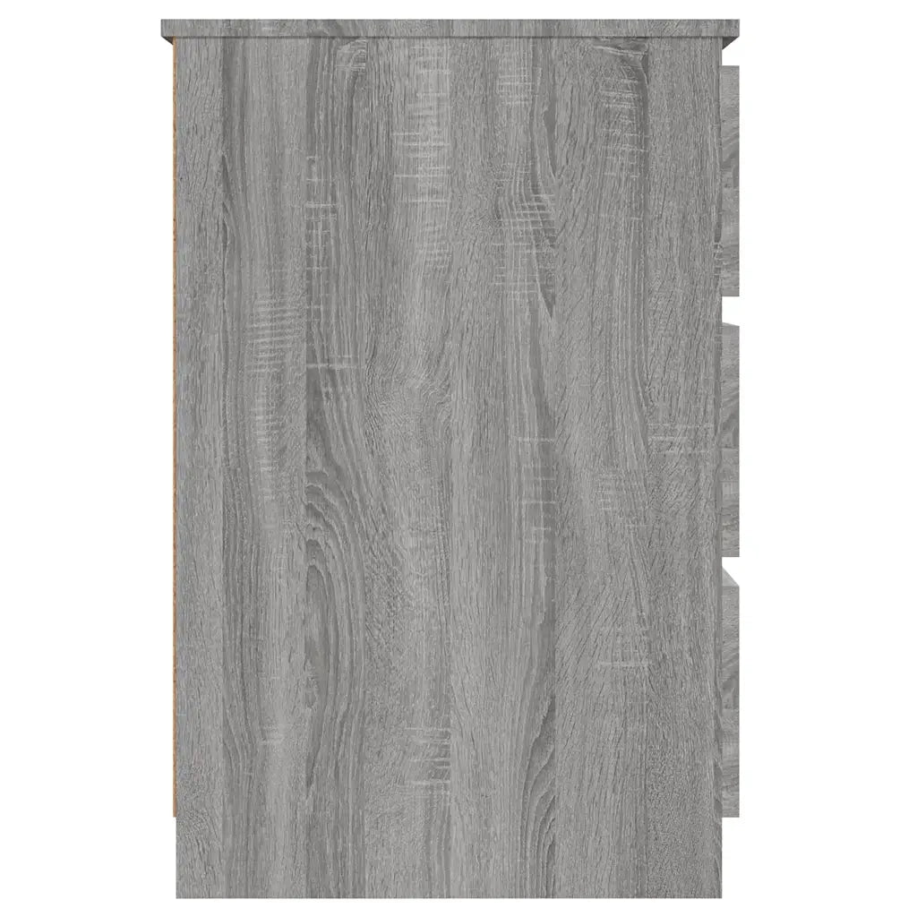 Scrivania | Tavolo da Ufficio Grigio Sonoma 140x50x77 cm in Legno Multistrato