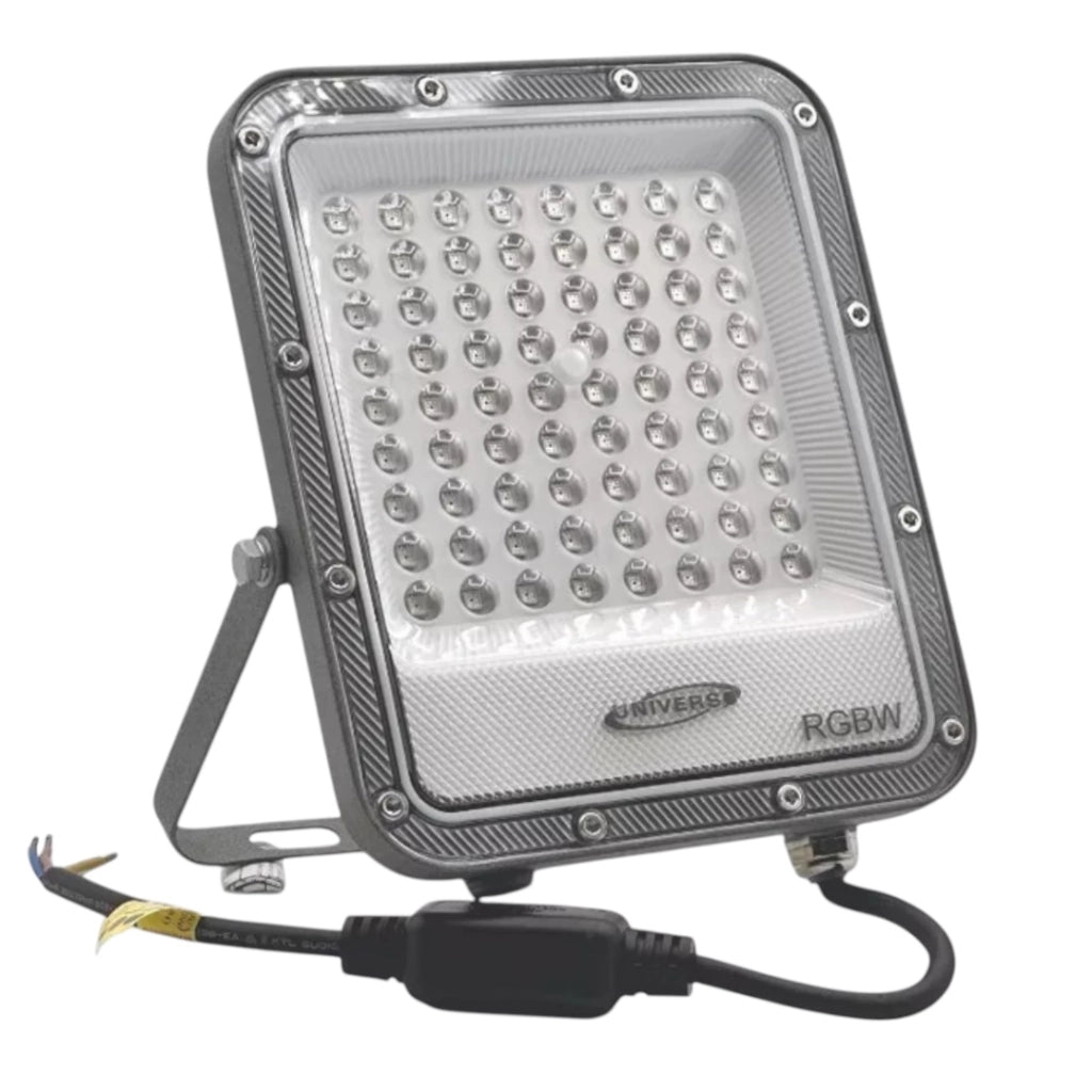 Faro Faretto a led RGBW impermeabile IP65 per esterni 25W Con Telecomando Proiettore Dimmerabile