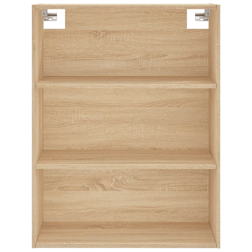 Buffet credenza cassettiera armadio mobile contenitore organizer cucina soggiorno salotto rovere Sonoma alto 69,5 x 34 x 180 cm legno ingegnerizzato marrone 02_0034112