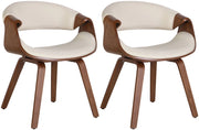 2er Set Esszimmerstuhl Foley Stoff