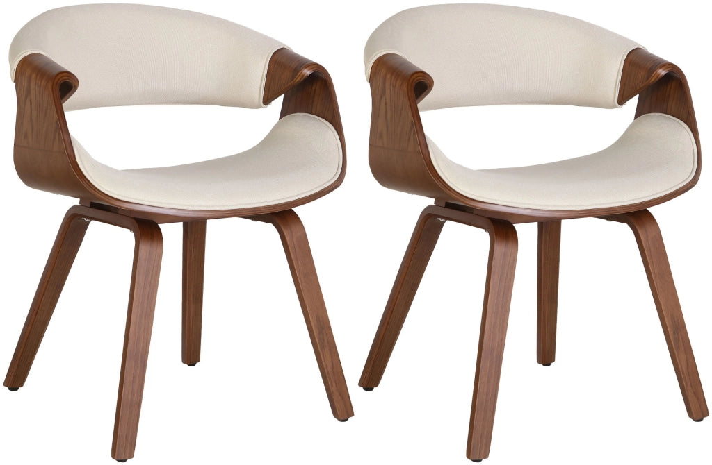 2er Set Esszimmerstuhl Foley Stoff
