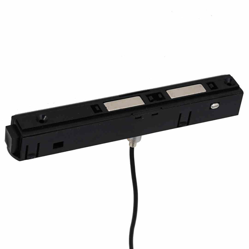 Sospensione spot binario magnetico 48V LED nero Milagro ML6629