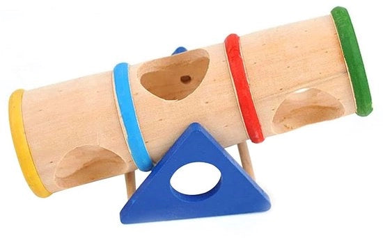 Piattaforma di gioco per dwerghamster - Oefenspeelgoed per piccoli animali - Slijptanden per dwerghamster - Hamsterspeelgoed per dwerghamster