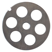 PIASTRA PER TRITACARNE Per n.12 . 6 fori da 16 mm.  - REBER