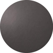 Piatto di pelle in PVC grigio 38 cm - ASA