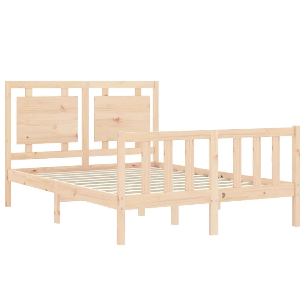 Giroletto senza Materasso-Struttura Letto 120x200 cm in Legno Massello di Pino 437237