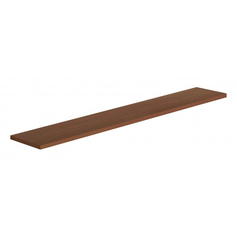Mensola da Muro, Scaffale Legno, Mensola da Parete, Ciliegio, 96x15,5x1,8 cm - Smart