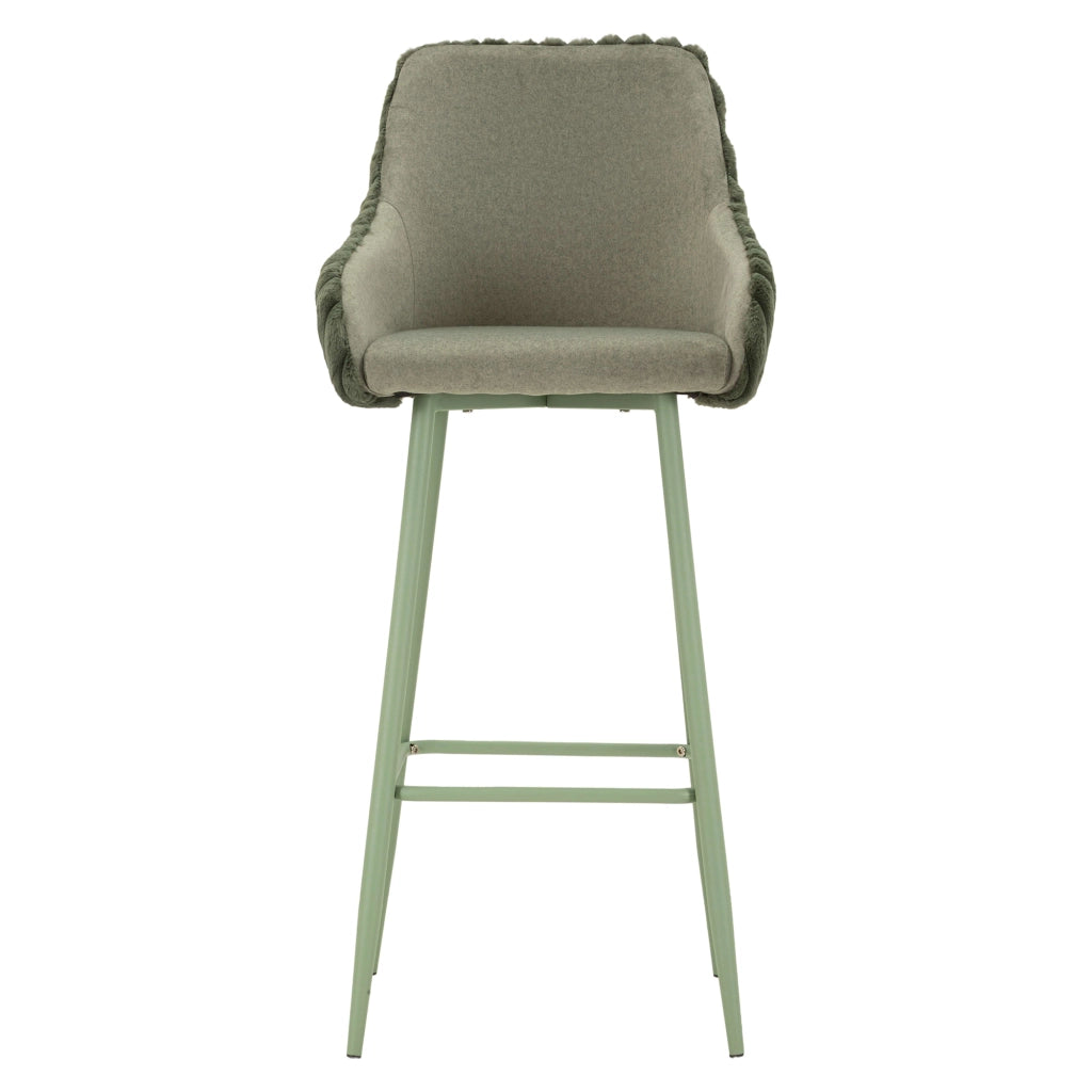 Spiti, Sgabello Imbottito, 52x46x111h cm Verde