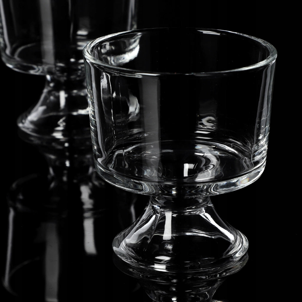 Coppetta per gelato KADAX da 290 ml, contenitore in vetro per dessert cremosi.